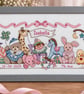 Personalised Baby Birth Record Cross Stitch – Pink or Blue New Baby Keepsake - Image 5