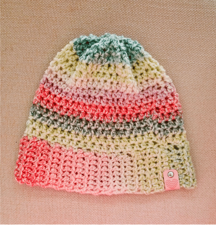 CROCHET Springtime Beanie Hat