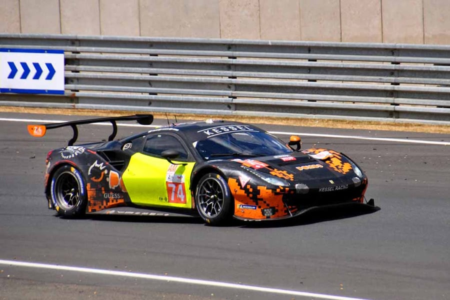 Ferrari 488 GTE EVO 24 Hours of Le Mans 2023 Photograph Print