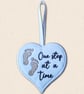One Step at a Time Heart Hanger - Encouraging Hanging Decoration - Image 4