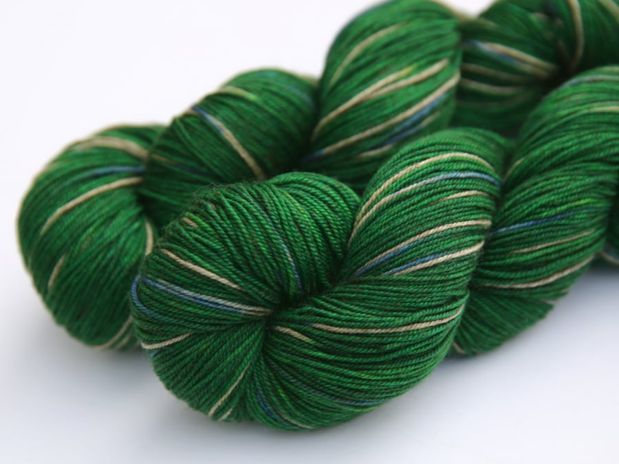 SALE: School Tie - Superwash merino yak nylon 4-ply yarn