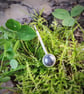 Sterling silver pendant with hematite - Image 3