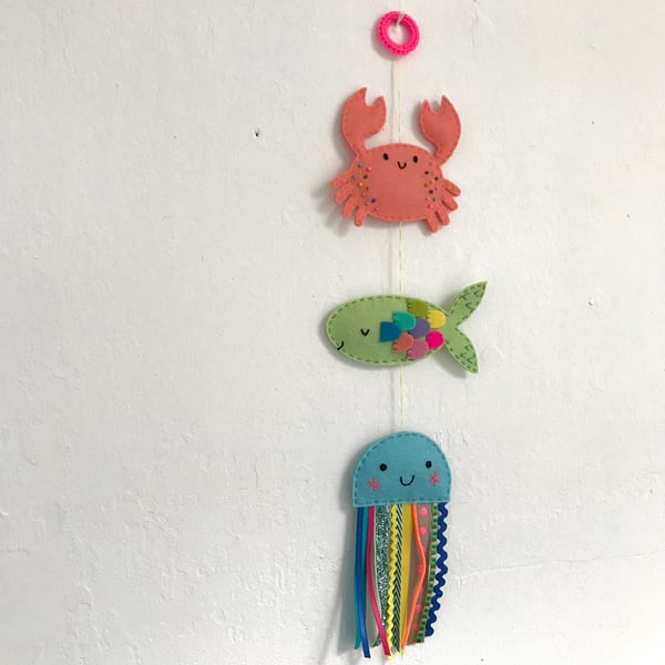 Under The Sea Wall Hanging for Nursery Child’s Room