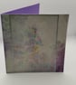 Handmade Embossed Fairy Card - Blank Birthday Card - Card For All Occasions 