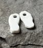 Handmade Drop Earrings, Broken Ceramic, Unique Earrings, Eco Gifts. - Image 8