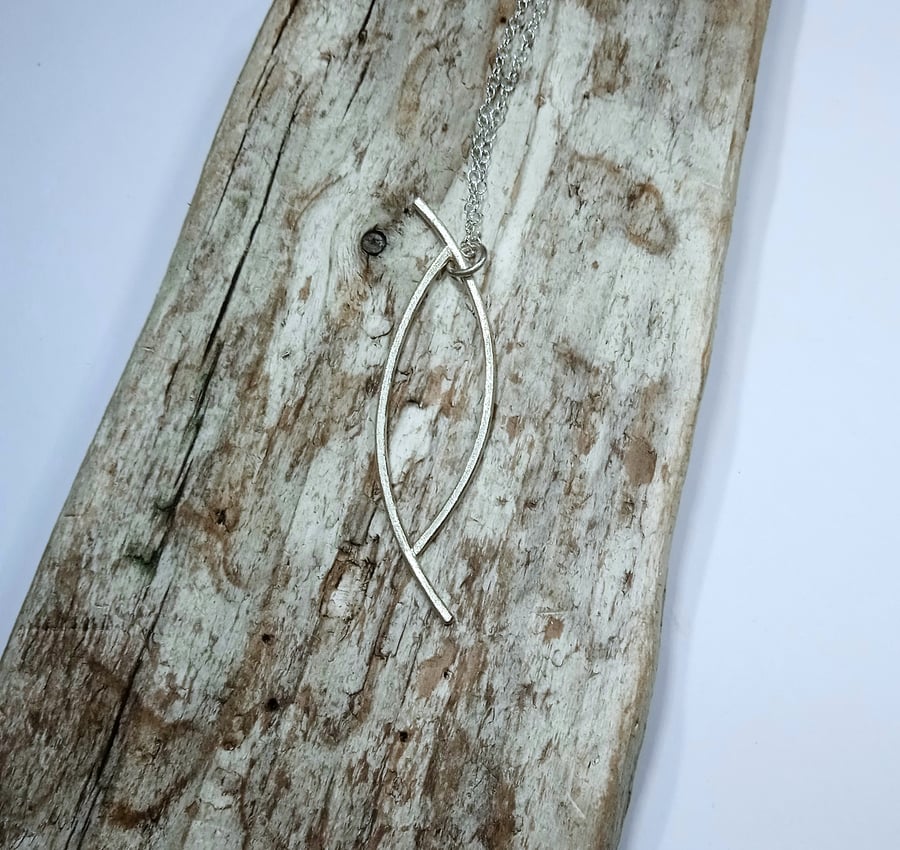 Handmade Sterling Silver Pendant (NKSSPDCP3) - UK Free Post