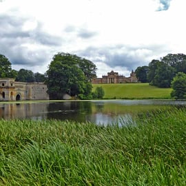 Grounds of Blenheim Palace Woodstock Oxfordshire Photograph Print