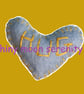 Pocket Hug Small, Felt Light Blue with Yellow stitching