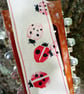 1.5 inch ukulele strap, ladybird or ladybug? - Image 6