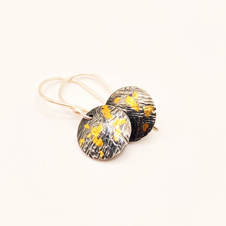 Keum Boo Silver Earrings Drop 