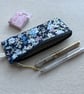 Pencil Case Floral Japanese Fabric - Image 2