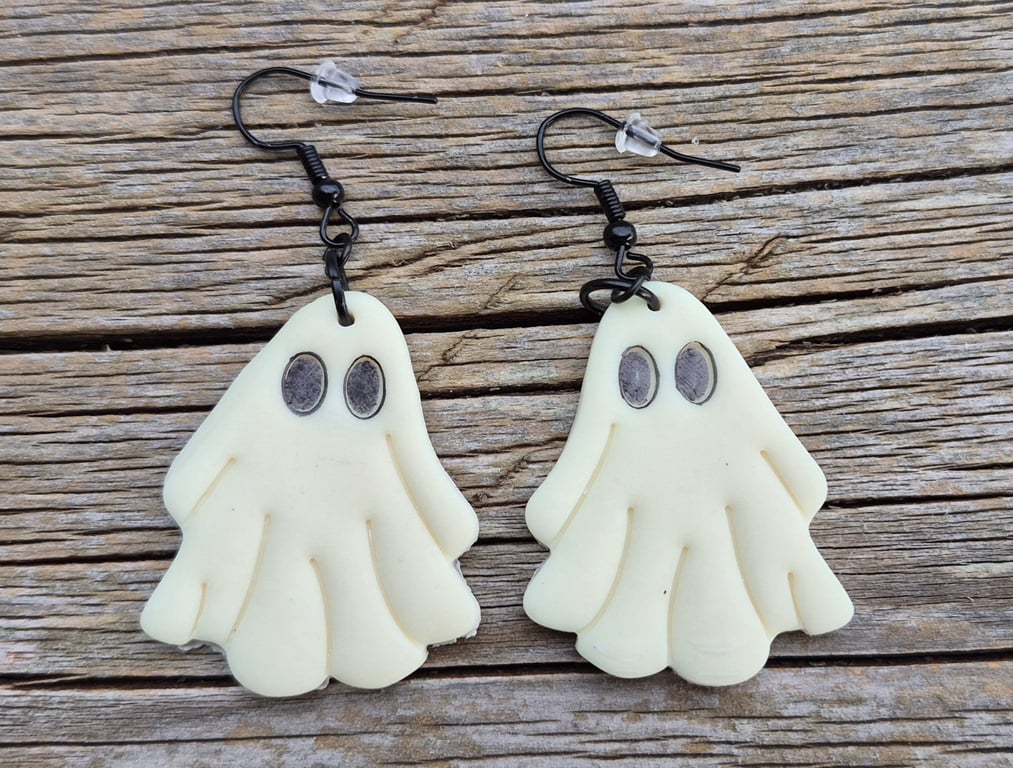 Spooks Halloween Earrings Ghost Spooky