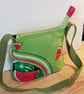 Watermelon on lime green shoulder bag  - Image 2