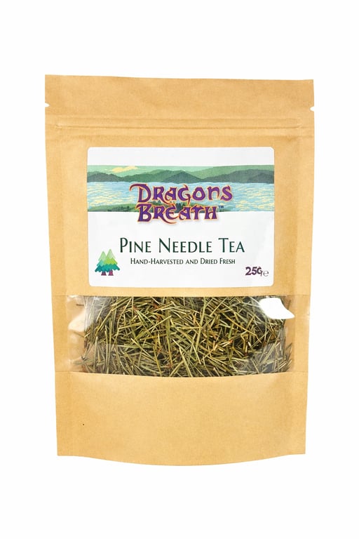 Pine Needle Tea - Hand-Foraged in Wales' Misty Mountains - 20g