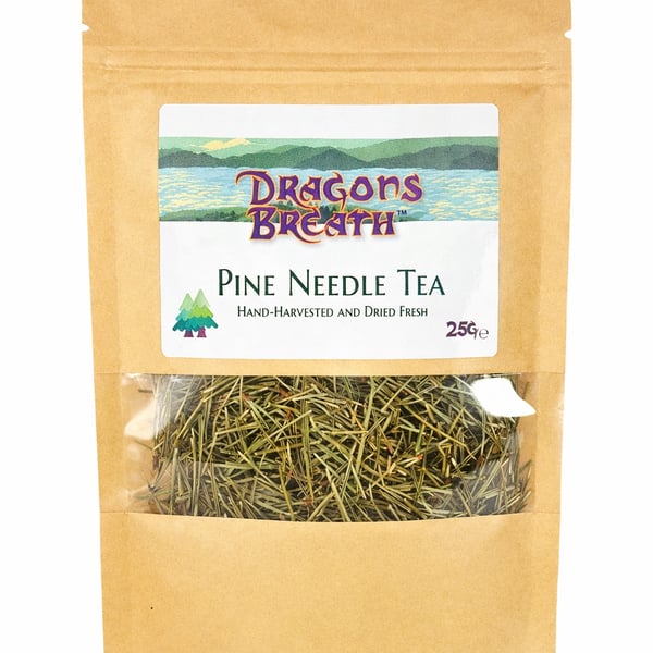 Pine Needle Tea - Hand-Foraged in Wales' Misty Mountains - 20g