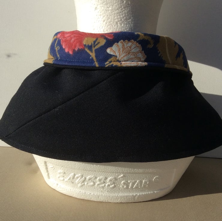 Navy blue neck warmer, scarf, snood, cowl Folksy