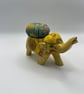 Vintage Elephant Pin Cushion - Yellow Sewing Gift & Anchor - Image 3
