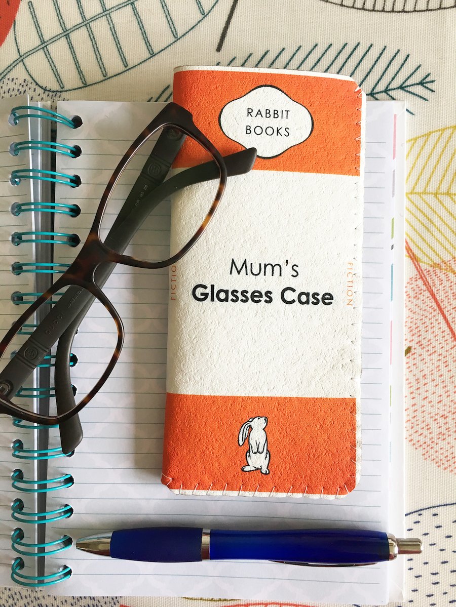Personalised Book Glasses Case Glasses Holder