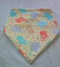Colourful Elephants Dribble Bib - Image 1