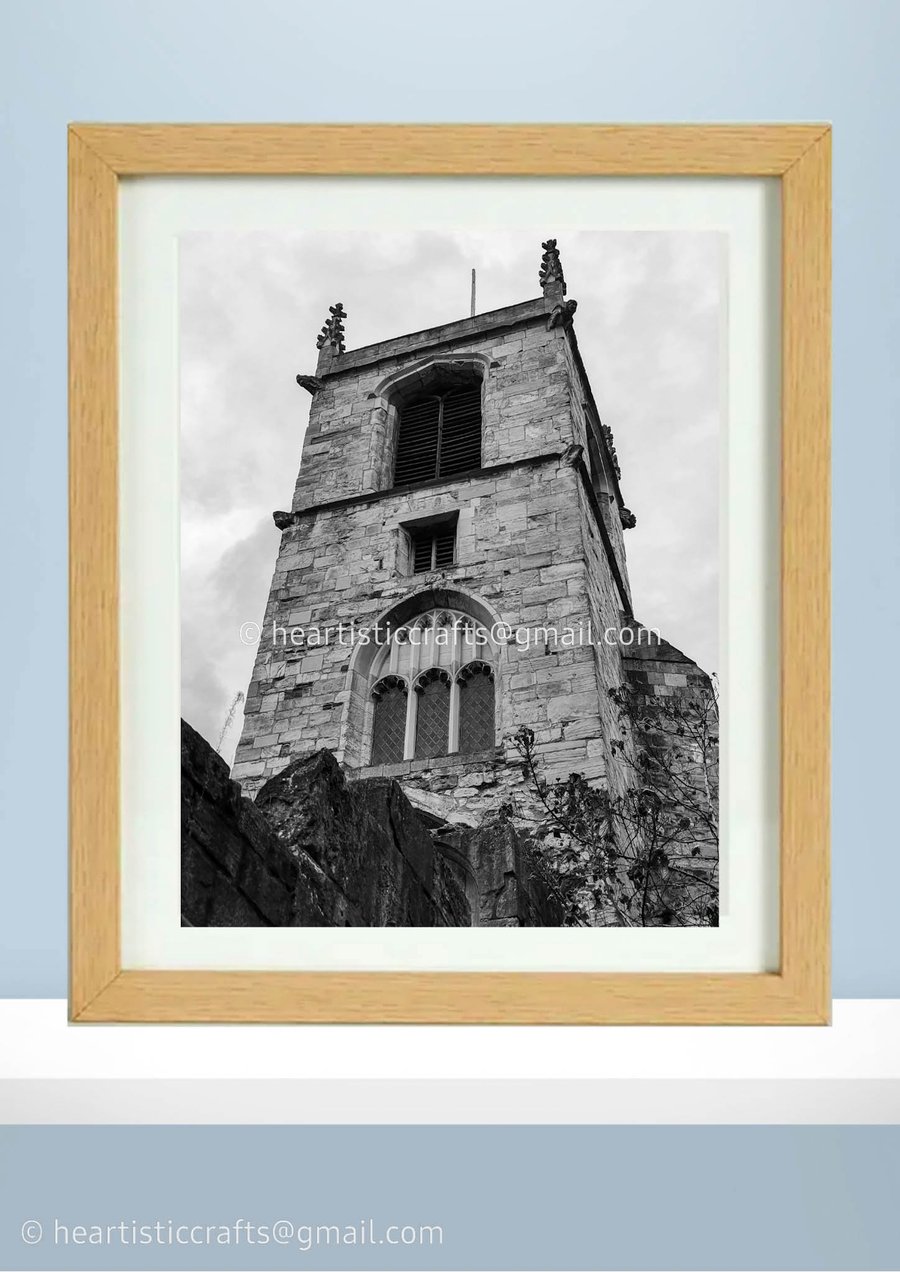 York black and white print 