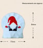 Christmas Gnome Tealight Covers - Embroidered Festive Decor - Image 3