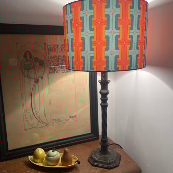 Saffron Lampshade - Mid Century Design