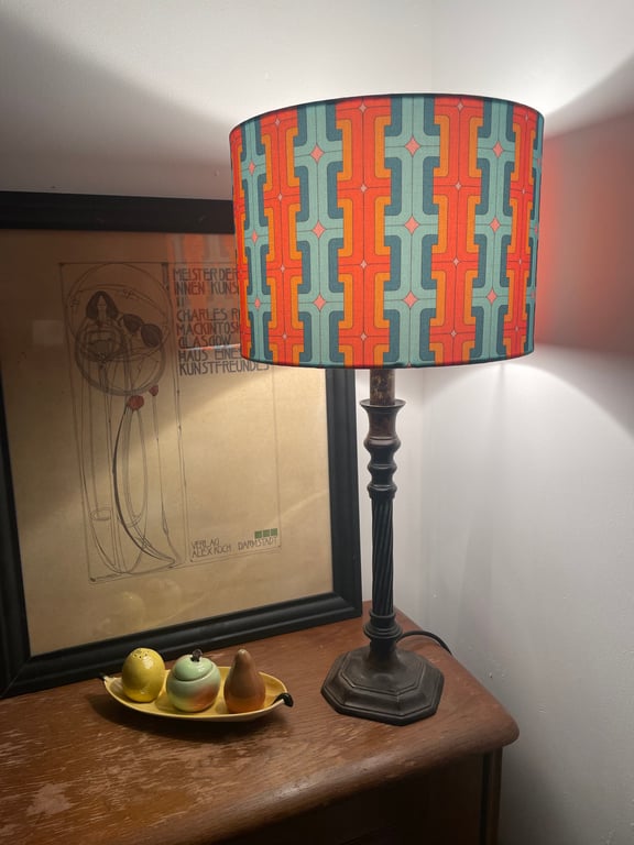 Saffron Lampshade - Mid Century Design