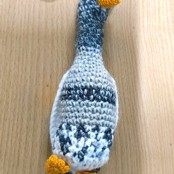 Crochet Runner Duck Bag Ornament
