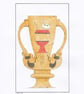 Twin Handled Cat Cup - Image 1