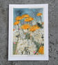 Dandelions. Original Watercolour. Blank Card. 260145 - Image 4