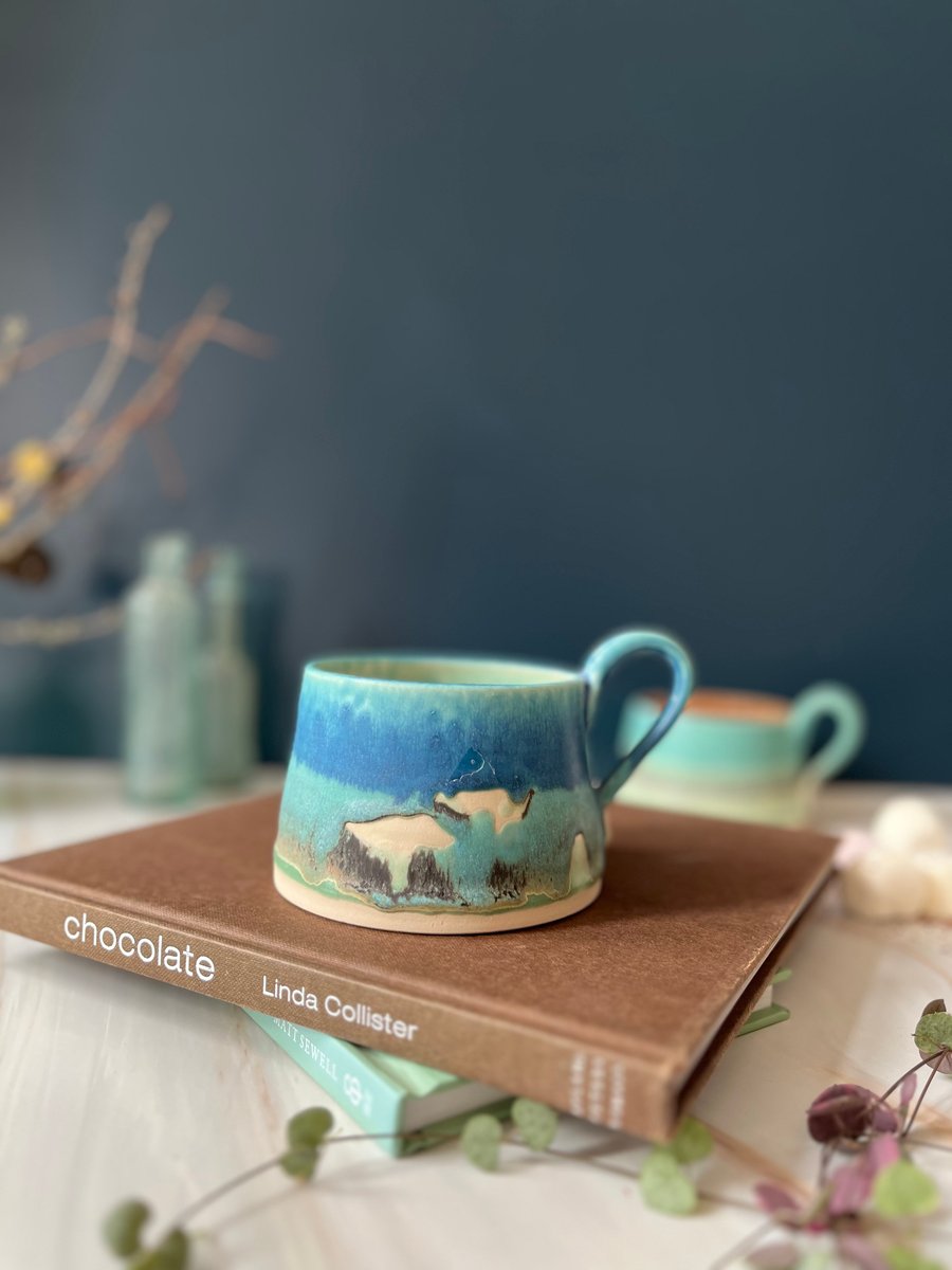  A Ceramic handmade cup - 22 - Solstice - Summer Studio Sale 