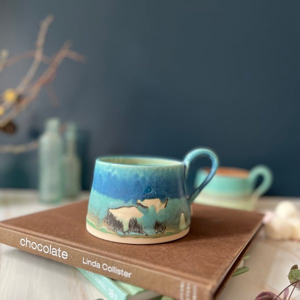  A Ceramic handmade cup - 22 - Solstice - Summer Studio Sale 