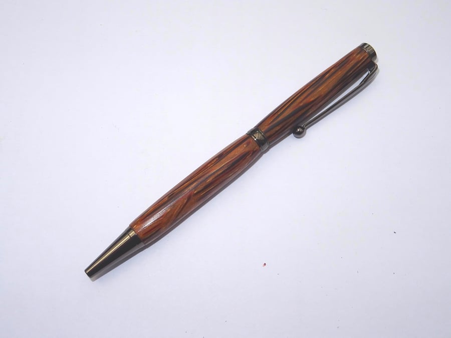 Coconut Wood Handmade Wooden Pen - Unique Pattern