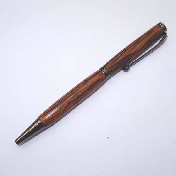 Coconut Wood Handmade Wooden Pen - Unique Pattern