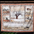 African Animals Wall Hanging or Throw