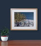 Winter Hazel original screen print - Super Seconds Festival - Image 1