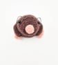 Woolly Mole - Needle Felted Handmade Decoration - Image 7