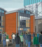 Shamrock, Framed & Unframed Art Print Rovers Football FC, Tallaght Stadium Gift - Image 2