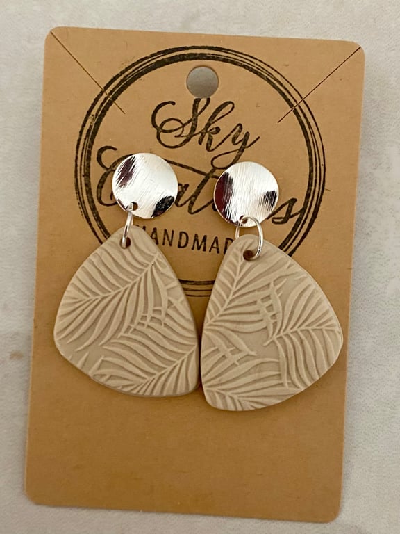 Ref: 2515 Handmade polymer clay earrings (includes FREE UK postage)