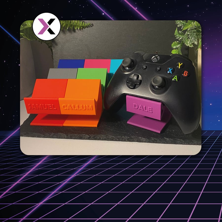 Personalised Game Controller Holder Controller Stand Gaming Gift Gaming Station 