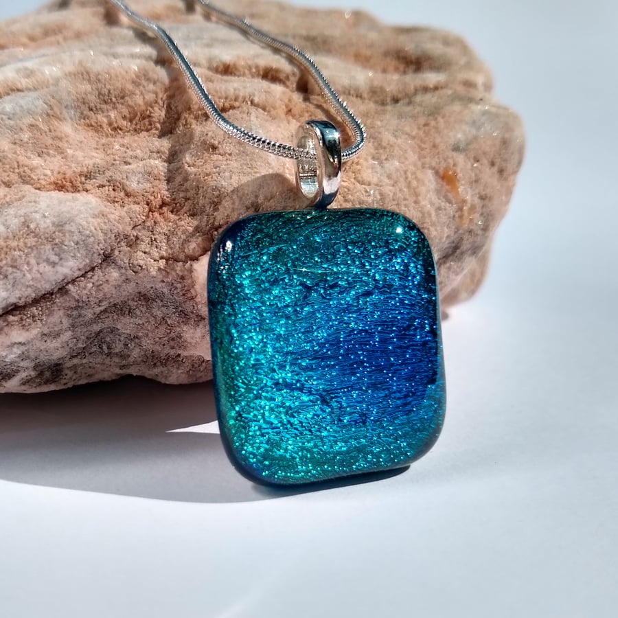 Seconds and Samples sale: Aqua Sparkle pendant