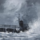 Storm Arwen, Staithes 