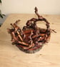 Wooden Fruit Bowl, Driftwood Bowl , Wooden Platter, Decorative Bowl  Hand Bowl - Image 5