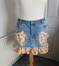 Mini denim apron with ruffle  - Image 6