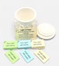 Light of Hope Angel Jar with 90 Affirmation Cards - Encouragement Gift - Image 2