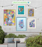 Butterfly Garden Original Art - Image 4