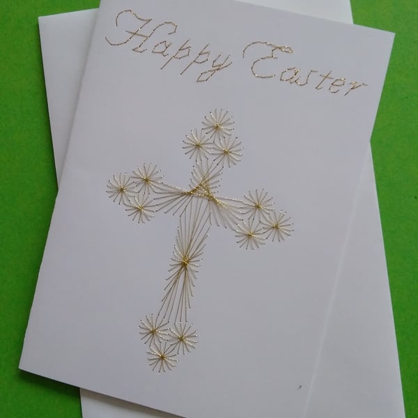 Cross Easter Card.