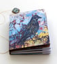 Treetop Crow, handmade journal
