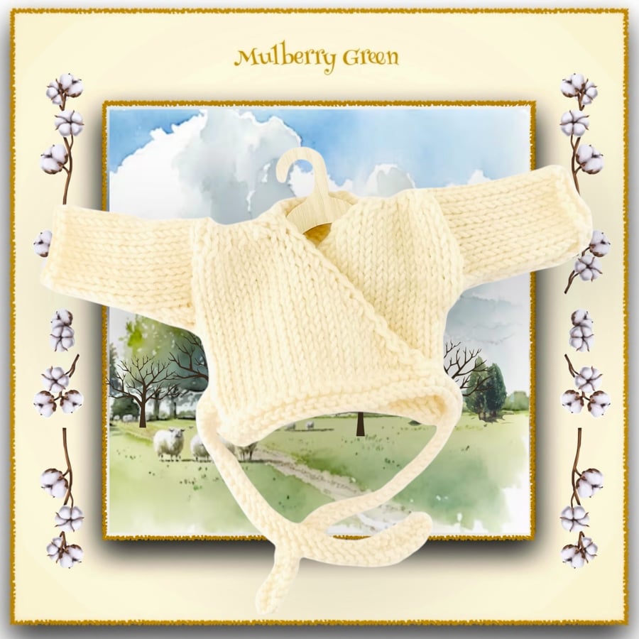 Reserved for Beverly - Cream Ballet Cardigan 