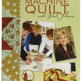 Learn To Machine Quilt Quilting Book Leisure Arts Pat Sloan